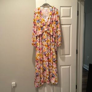 Buddy Love Floral Maxi Dress. New with Tags.